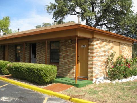 Walnut Forest Motel Austin Bagian luar foto